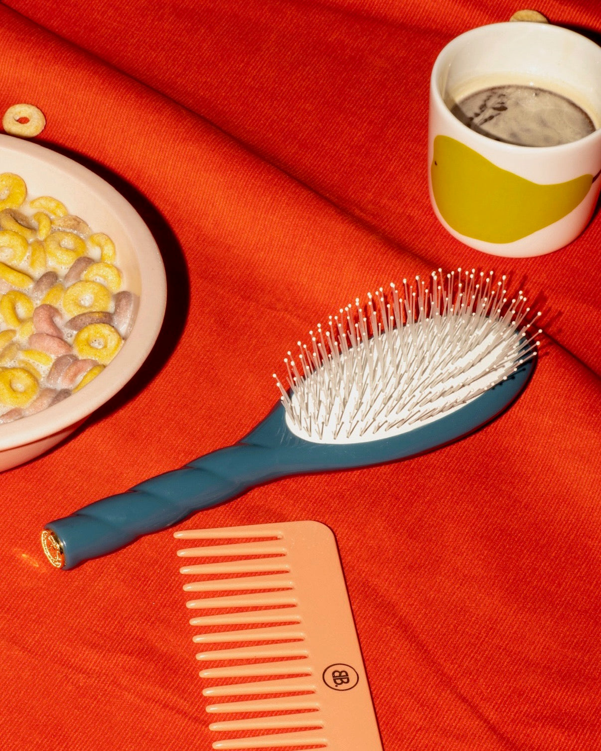 N.04 The Massaging Detangling Hair Brush THE MIRACLE Blue
