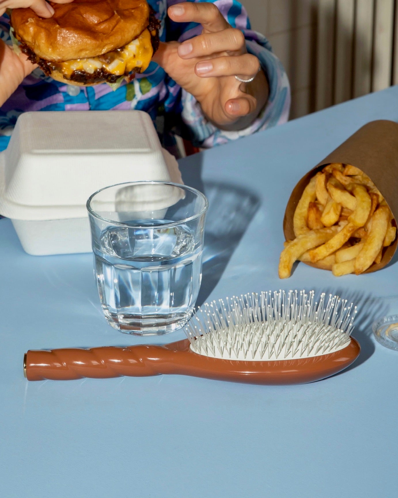 N.04 La Brosse Démêlante & Massante La Miracle Terracotta