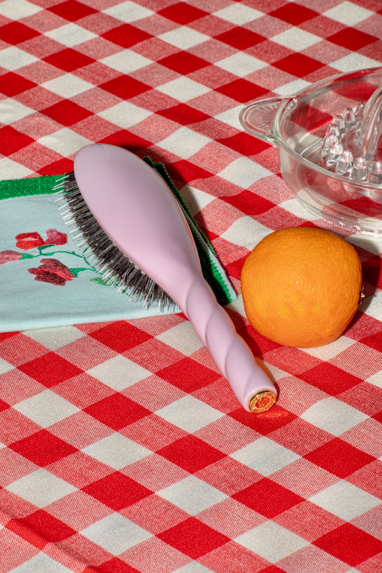 N.02 La Brosse Démêlante & Soin l'Indispensable Rose Lilas