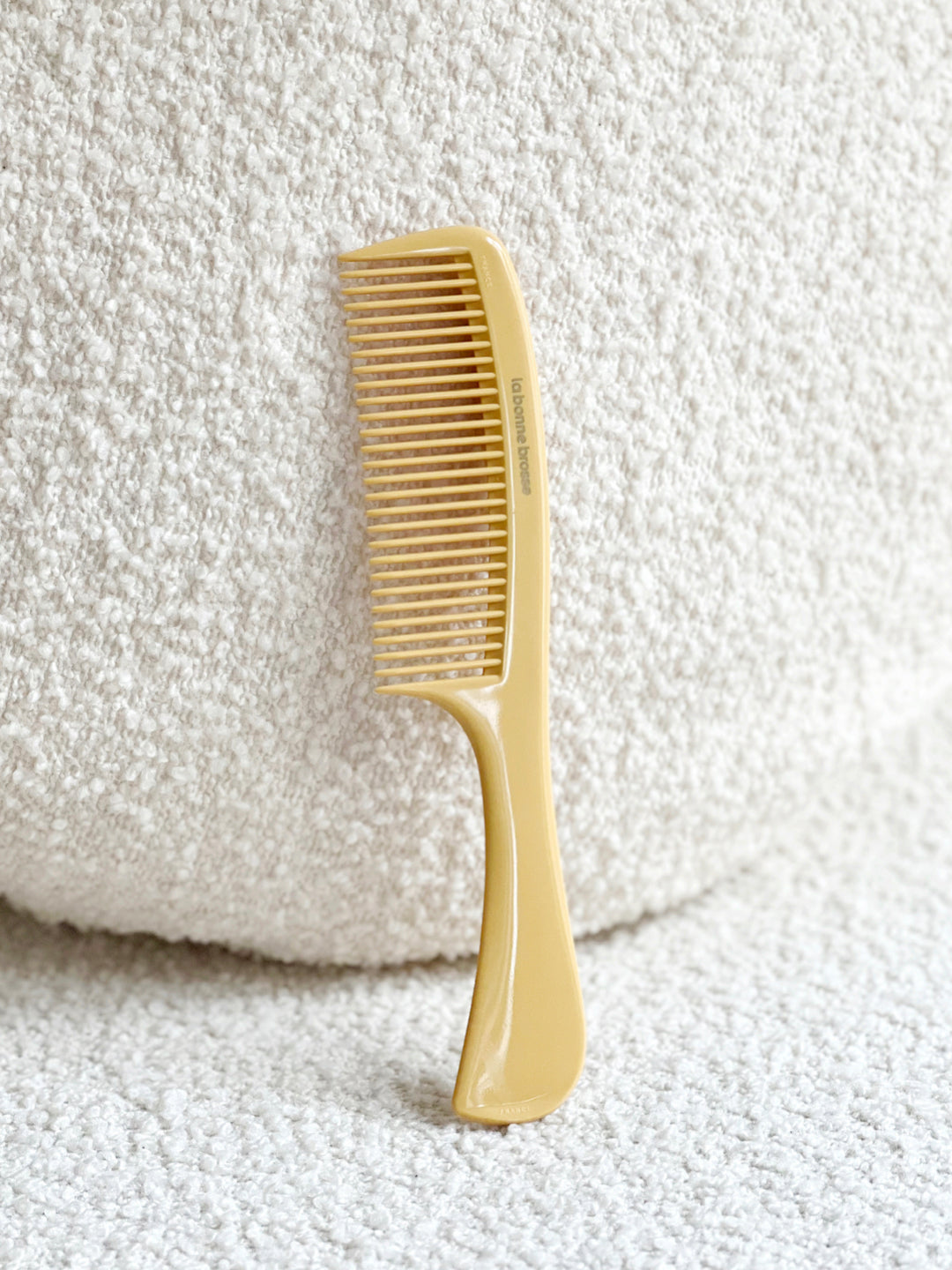 The Handle Comb in Acetate Saffron Yellow