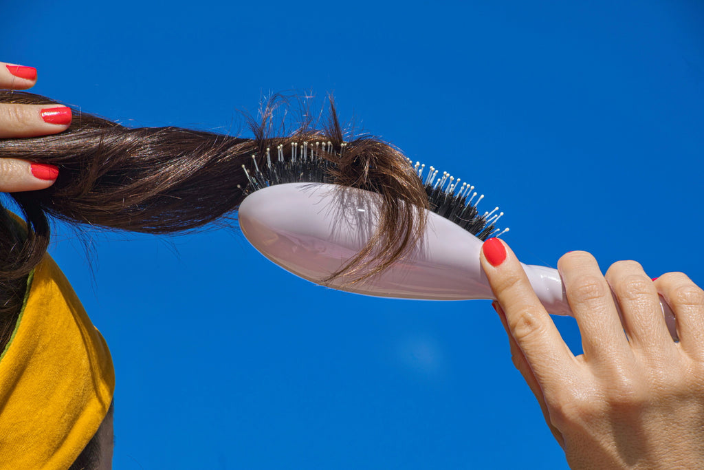 How to clean your boar bristle hair brush