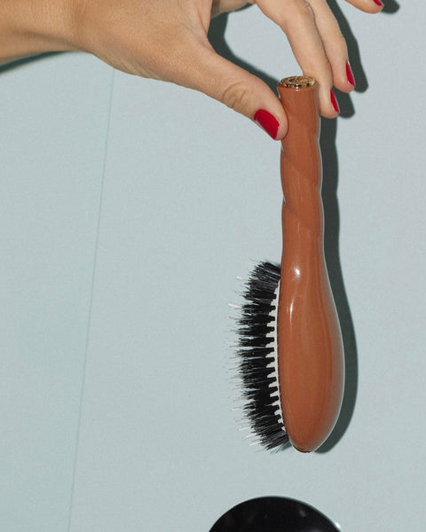 N.02 La Petite Brosse Démêlante & Soin l'Indispensable Terracotta - Image 2