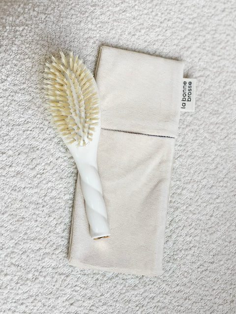 La Pochette "Brosse Bébé" Blanc Crème - Image 2