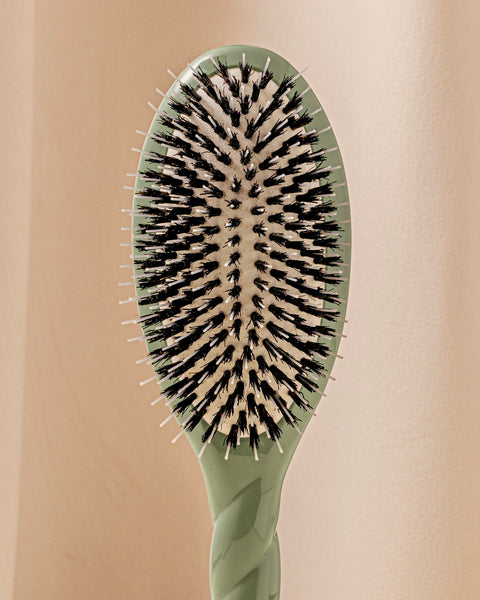 N.02 La Brosse Démêlante & Soin l'Indispensable Vert Amande - Image 3