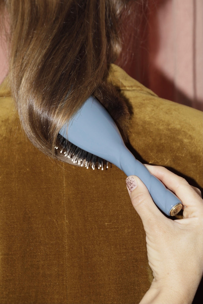 Se brosser les cheveux pour des cheveux brillants