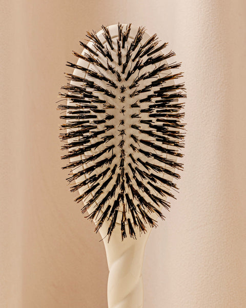 N.01 The Shine & Care Hair Brush THE UNIVERSAL Creamy White - Image 3