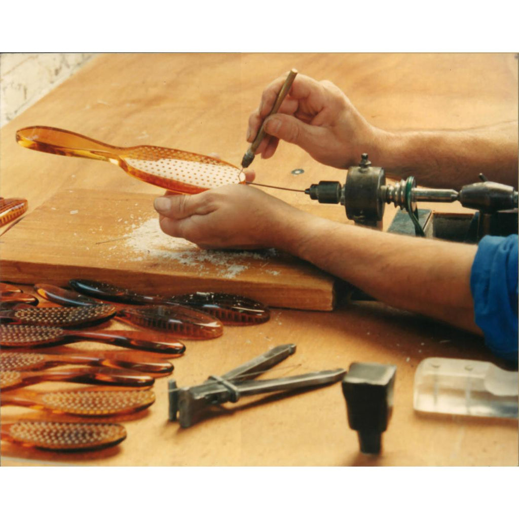 Brossa à cheveux de luxe fabriquée main