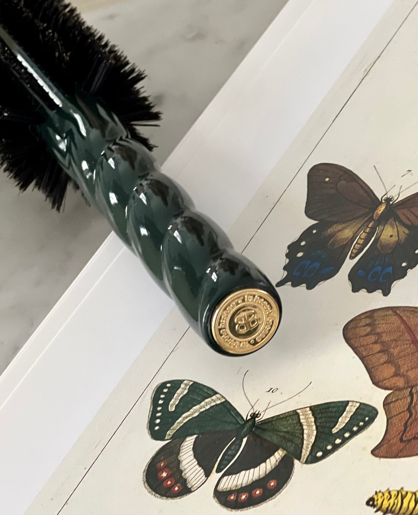 N.05 La Brosse Ronde Volume & Style Vert Émeraude
