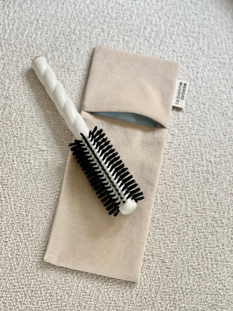 La Pochette "Brosse Ronde N.05" Blanc Crème - Image 2