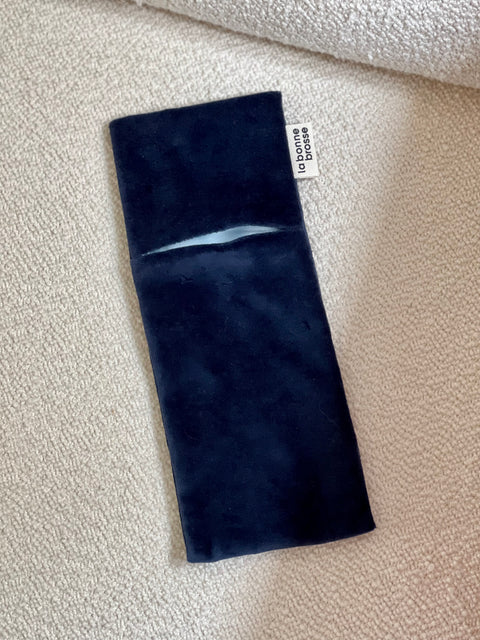La Pochette "Brosse Ronde N.05" Bleu Myrtille - Image 1