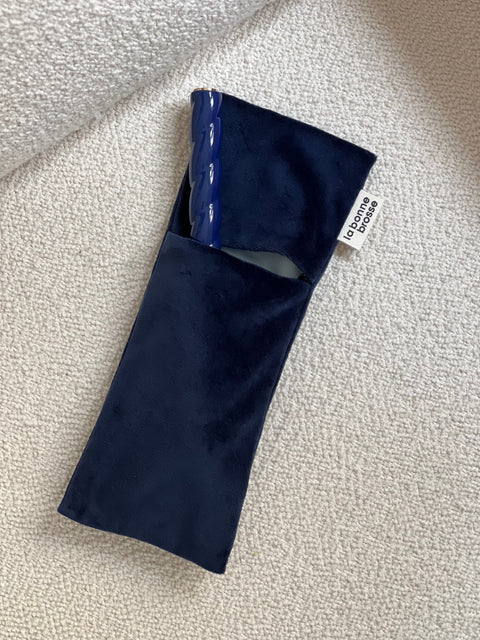 La Pochette "Brosse Ronde N.05" Bleu Myrtille - Image 3