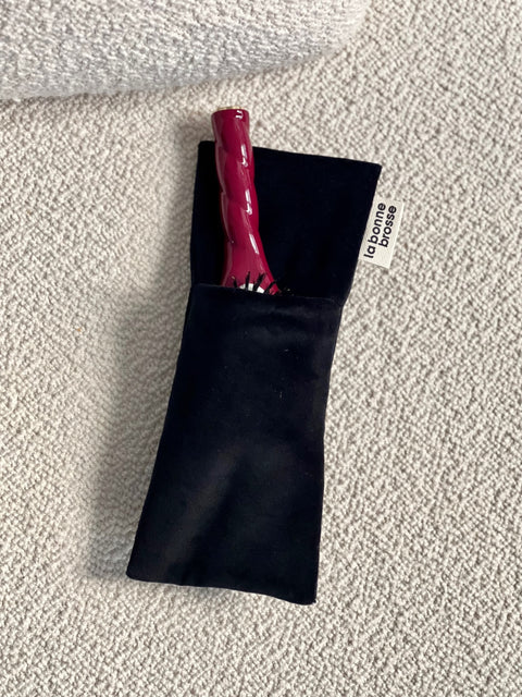 La Pochette "Petite Brosse" Noire - Image 3