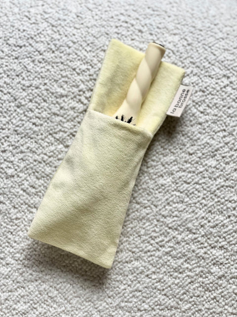 La Pochette "Petite Brosse" Ivoire Cair - Image 3