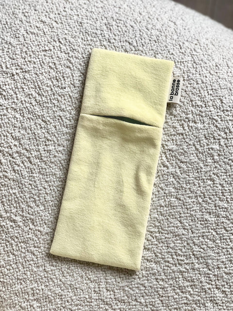 La Pochette "Grande Brosse" Ivoire Cair - Image 1