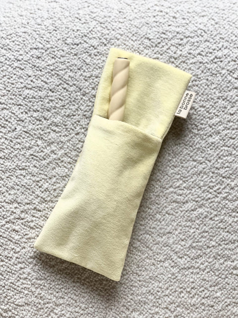 La Pochette "Grande Brosse" Ivoire Cair - Image 3