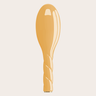 N.02 The Small Care & Detangling Hair Brush THE ESSENTIAL Saffron Yellow