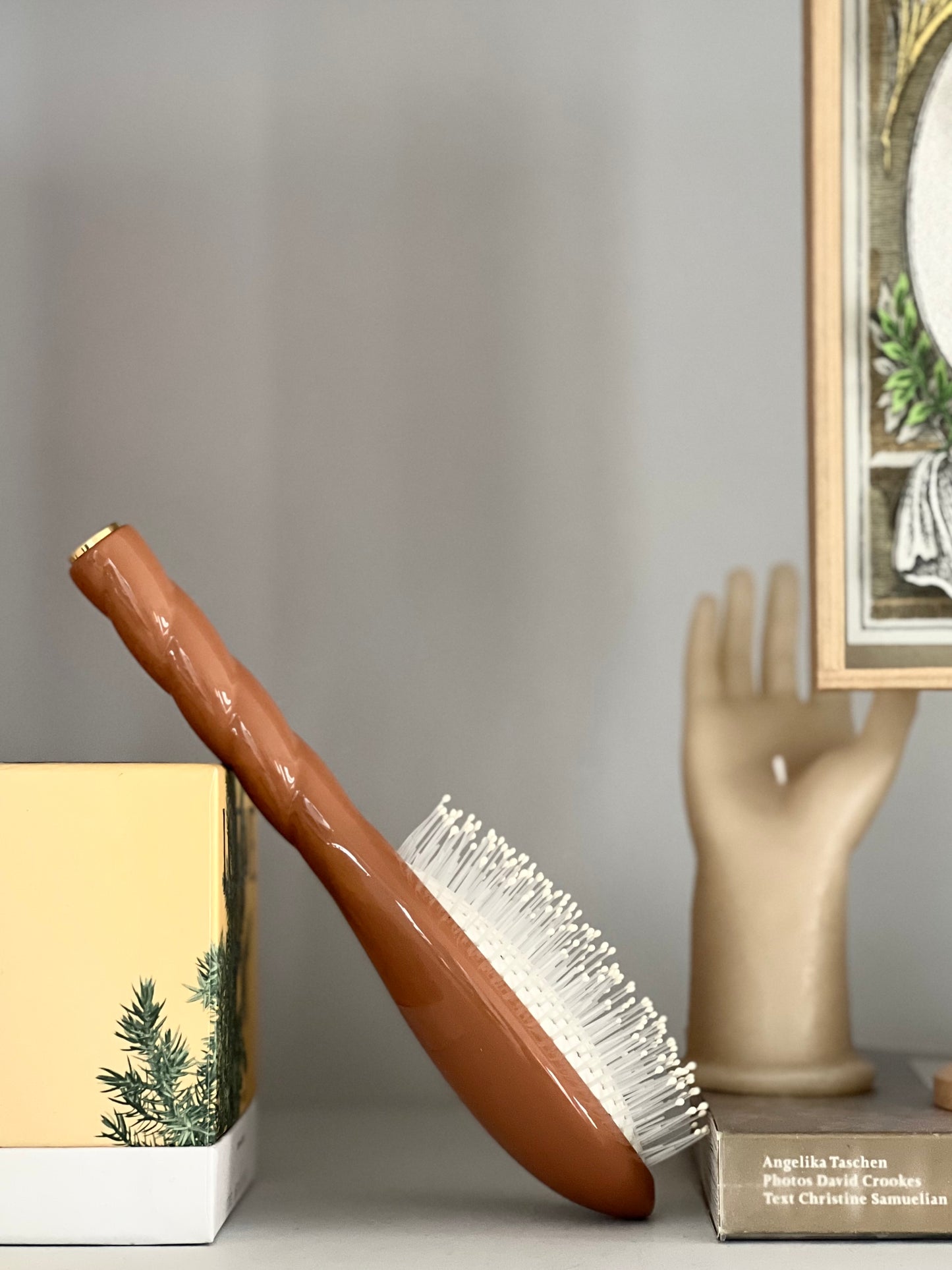N.04 La Brosse Démêlante & Massante La Miracle Terracotta