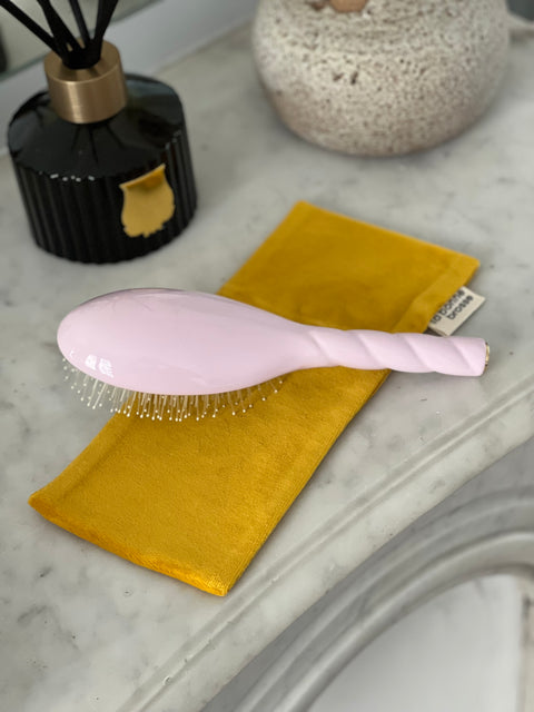 La Pochette "Grande Brosse" Jaune Safran - Image 3