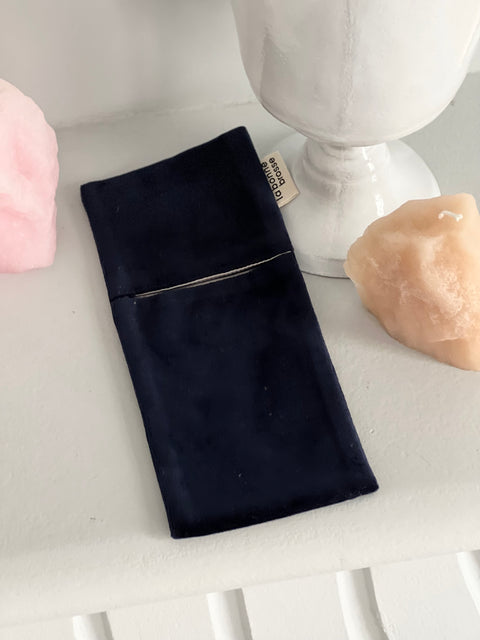 La Pochette "Grande Brosse" Bleu Nuit - Image 1