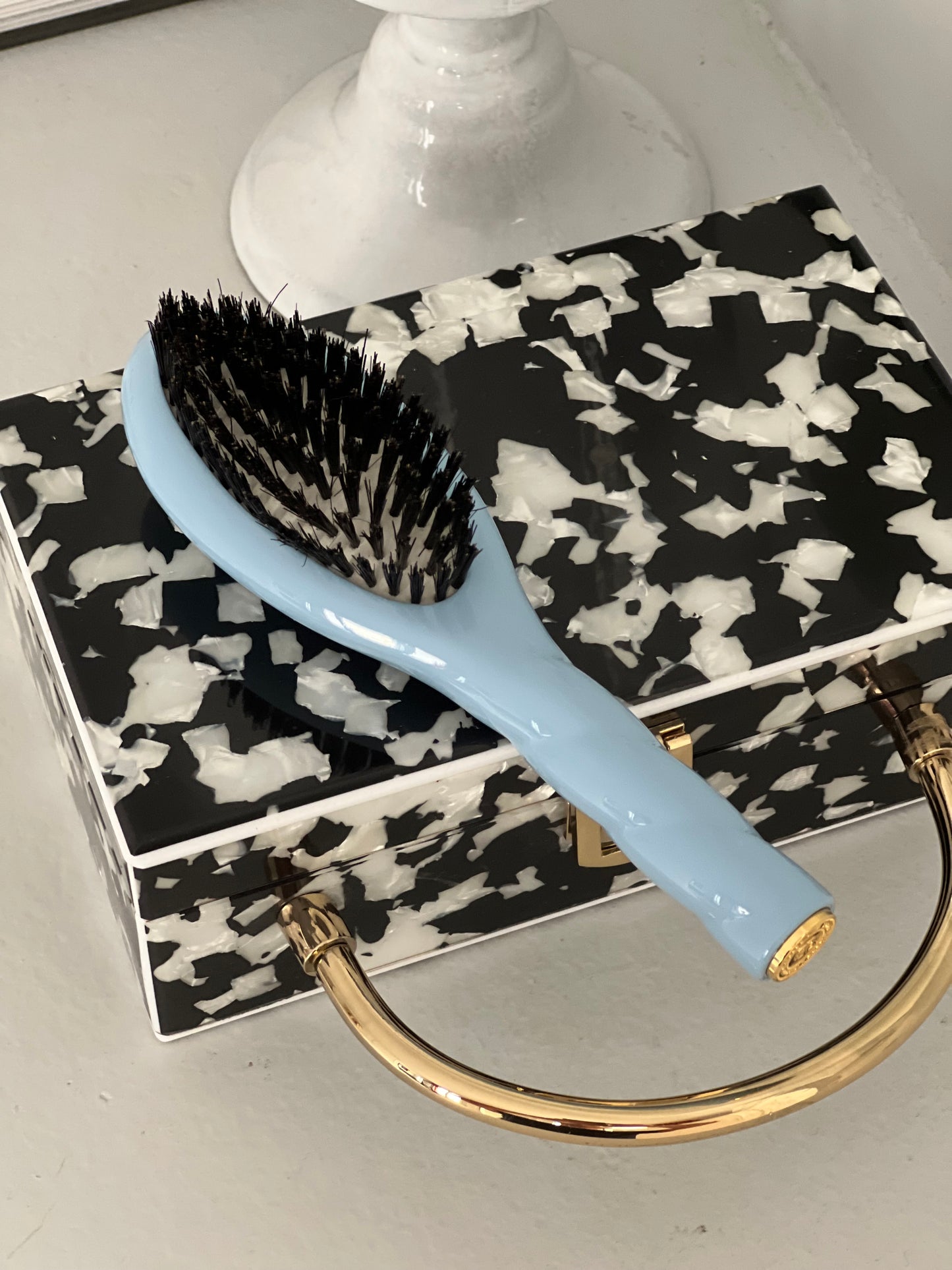 N.01 La Petite Brosse Brillance & Soin l’Universelle Bleu Ciel
