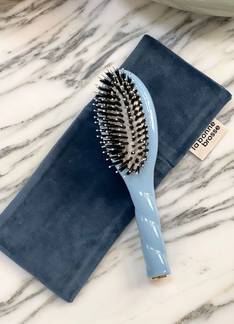 La Pochette "Petite Brosse" Bleu Jean - Image 2