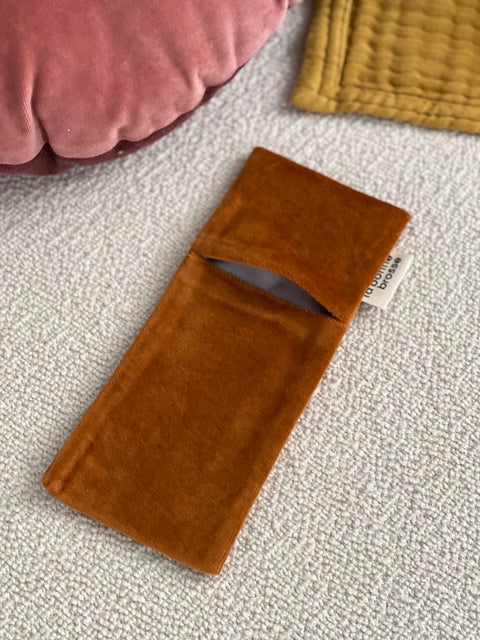 La Pochette "Petite Brosse" Terracotta - Image 1