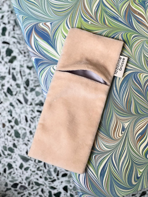 La Pochette "Petite Brosse" Blanc Crème - Image 1