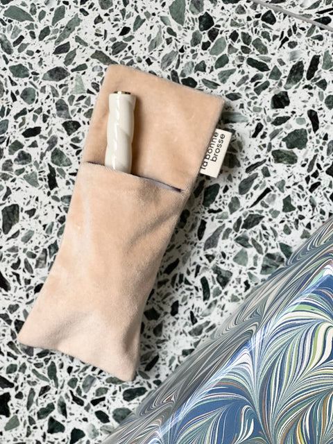 La Pochette "Petite Brosse" Blanc Crème - Image 3